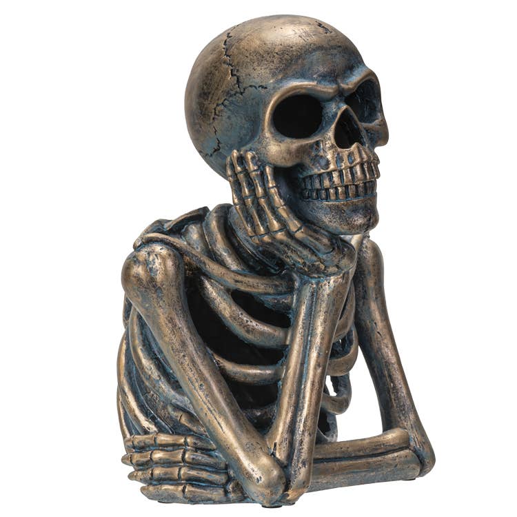 LED Skull Thinker