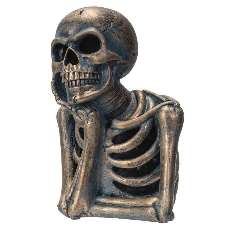 LED Skull Thinker