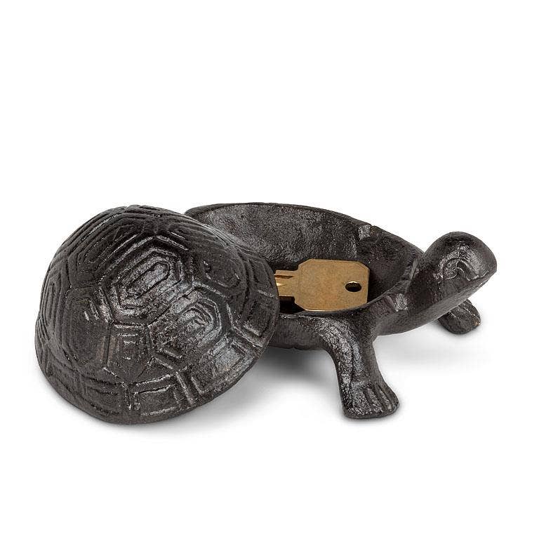 Large Turtle Key Keeper-Brown-4.5"L