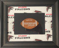 Custom Embroidered Atlanta Falcons Fabric Wall Art – NFL Team Decor (10 1/4 x 12 1/4 Frame)