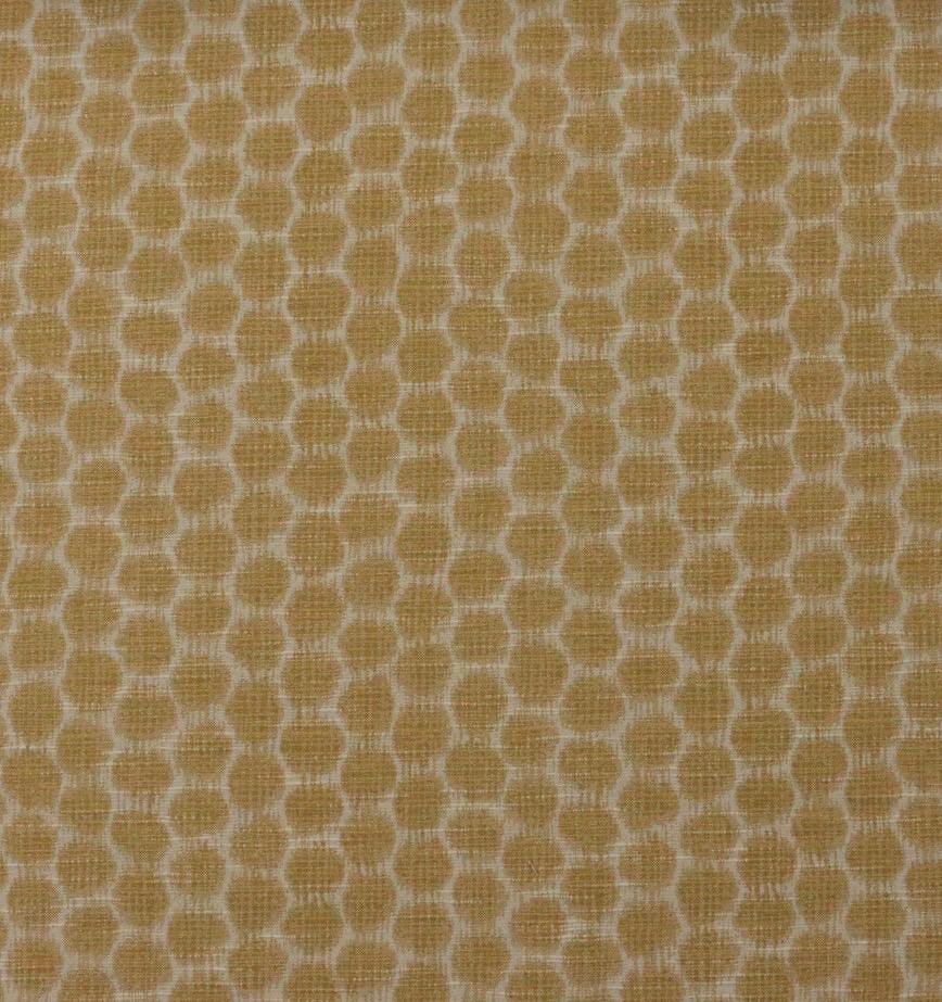 Custom Framed Fabric Wall Art - Sayer Yellow Textile in Mahogany Bamboo Frame, 12x15 Ballard Designs Fabric Decor